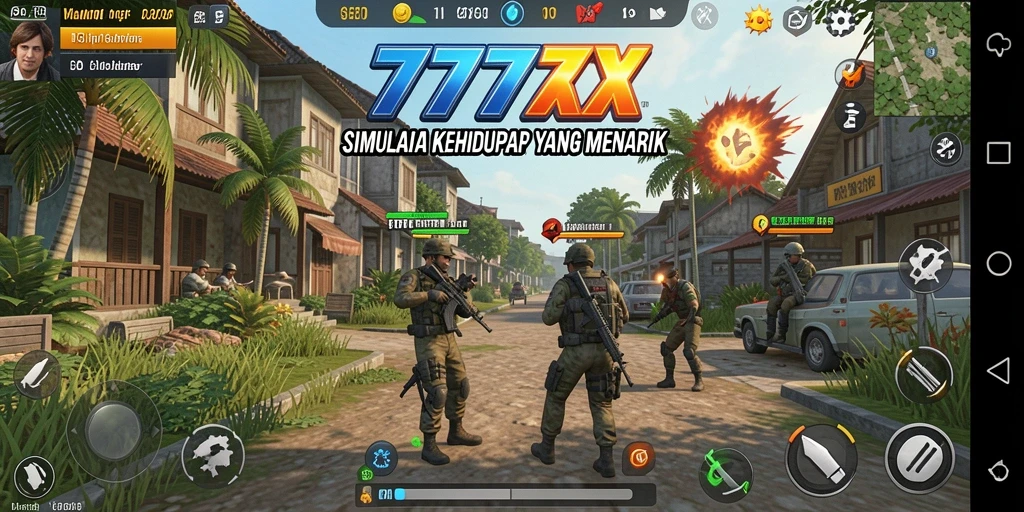 Tampilan gameplay menarik dari 777ZX yang mendalam dan interaktif.