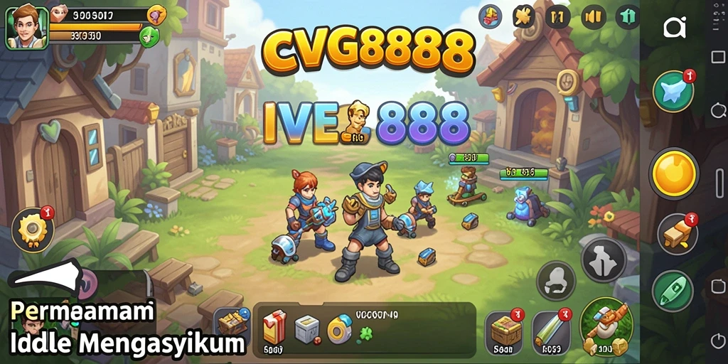 Tampilan gameplay CVG8888 yang menarik dan memikat.