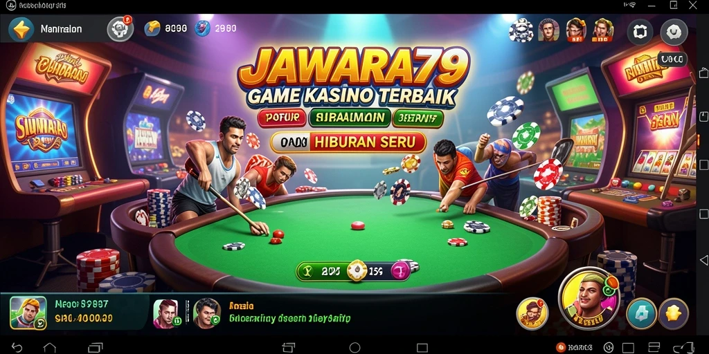 Tampilan gameplay menarik di JAWARA79 dengan berbagai pilihan permainan kasino.