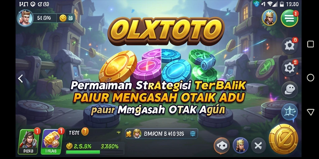 Tangkapan layar menunjukkan gameplay strategis OLXTOTO yang menegangkan dan menarik.