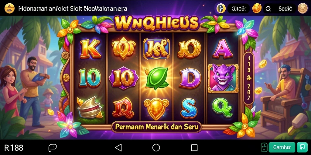 Tampilan menarik dari gameplay Slot RI188 yang mengasyikkan.
