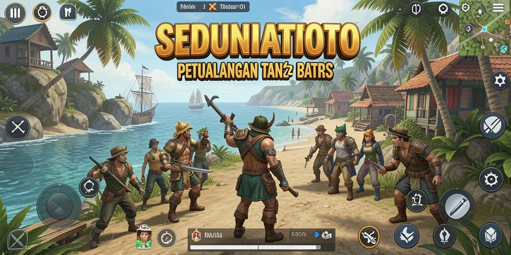 Screenshot SEDUNIATOTO menampilkan gameplay yang menggugah selera eksplorasi.