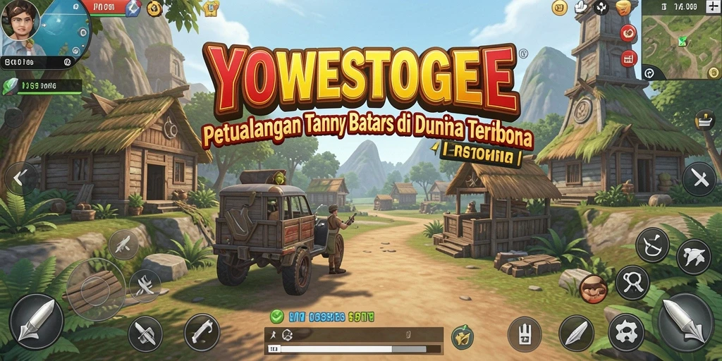 Tampilan gameplay yang menampilkan petualangan seru di dunia terbuka.